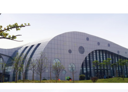 辽阳会议中心外景网架工程
